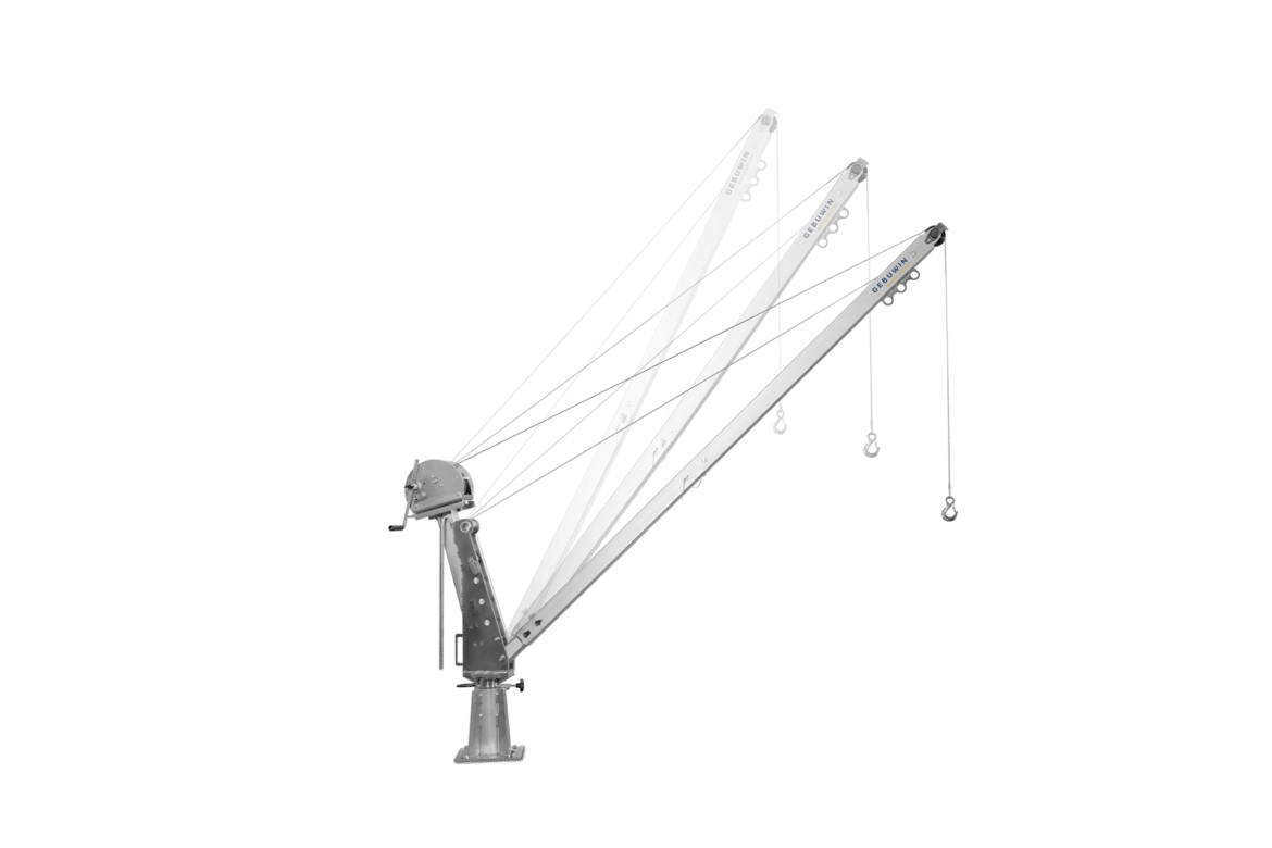 Davit Kraan SD750 roestvaststaal 316