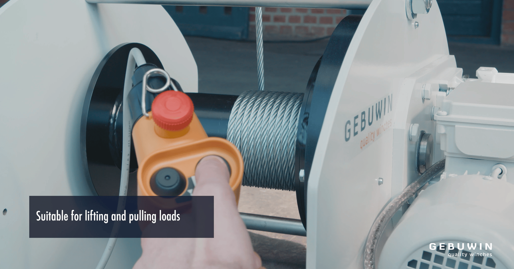 Electric e-Winch 2000 kg - Image 4
